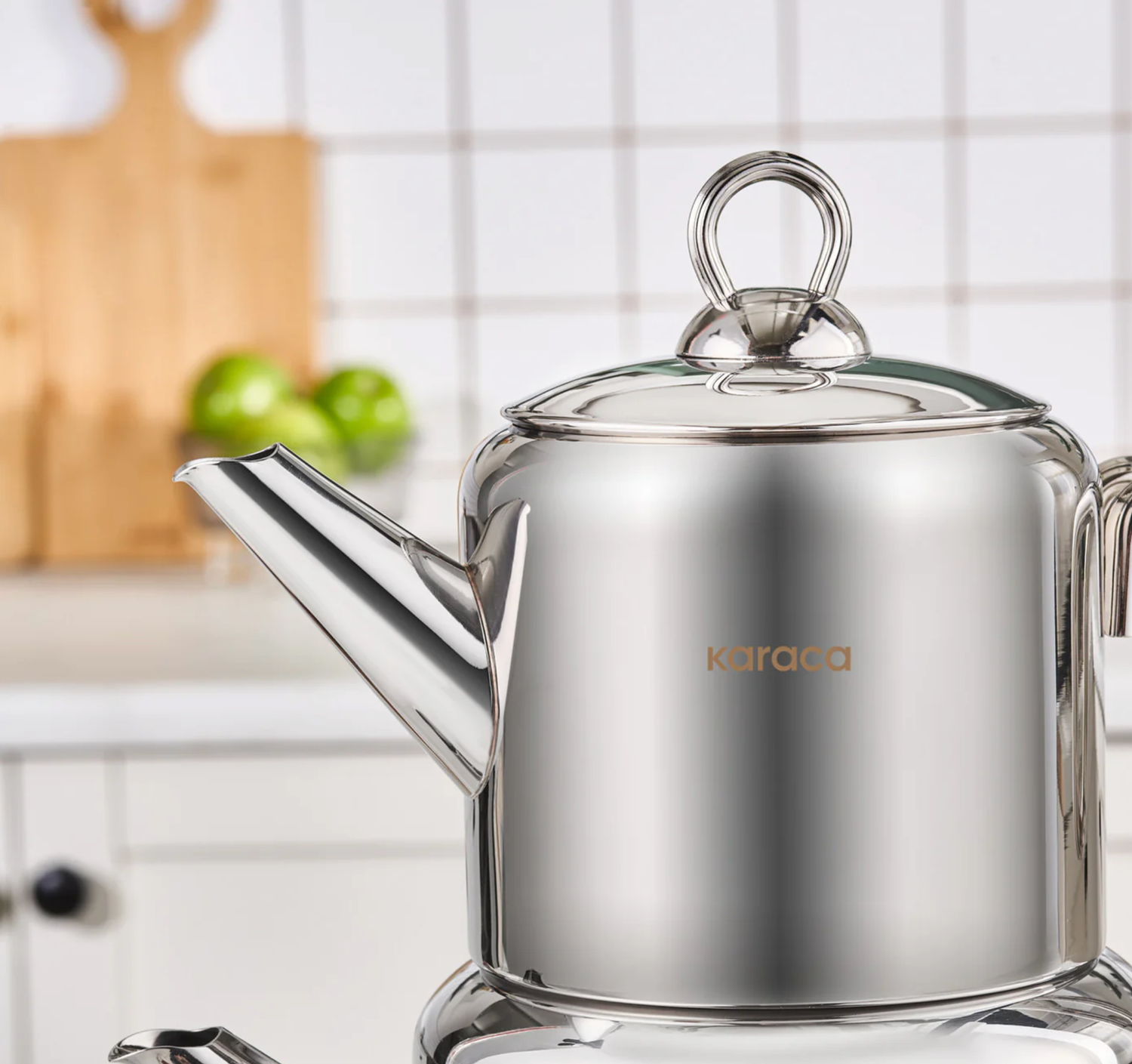 Karaca New Mani Teapot Set Large