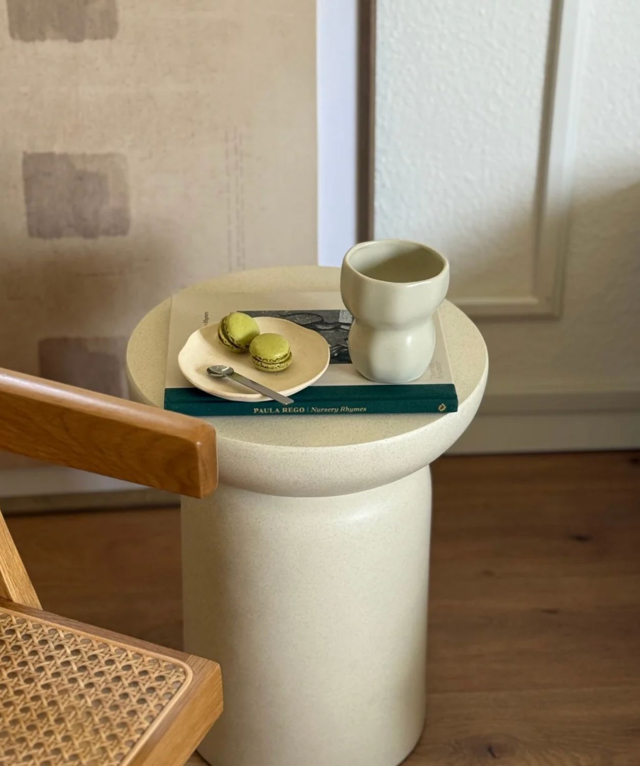 Organic ceramic mug beige 2- Piece