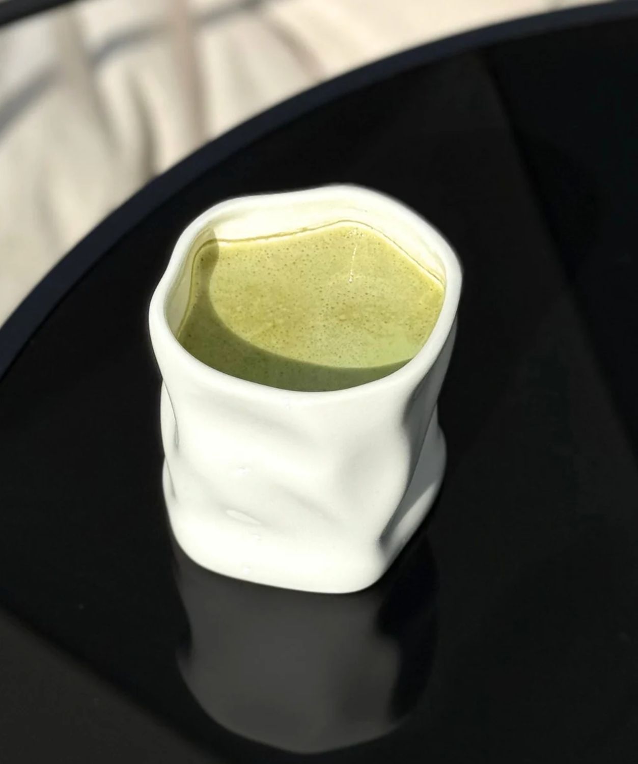 Diamond ceramic mug white 2-Piece