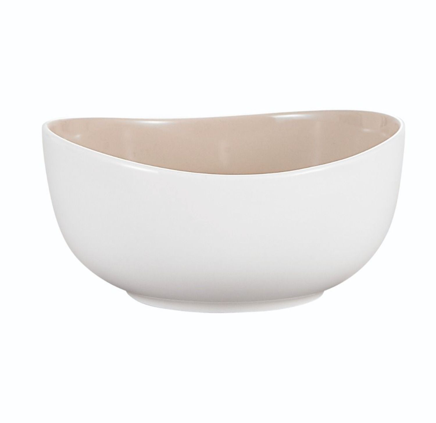 Bricard Colmar Dinnerware Set | WHITE-BEIGE 27- Piece