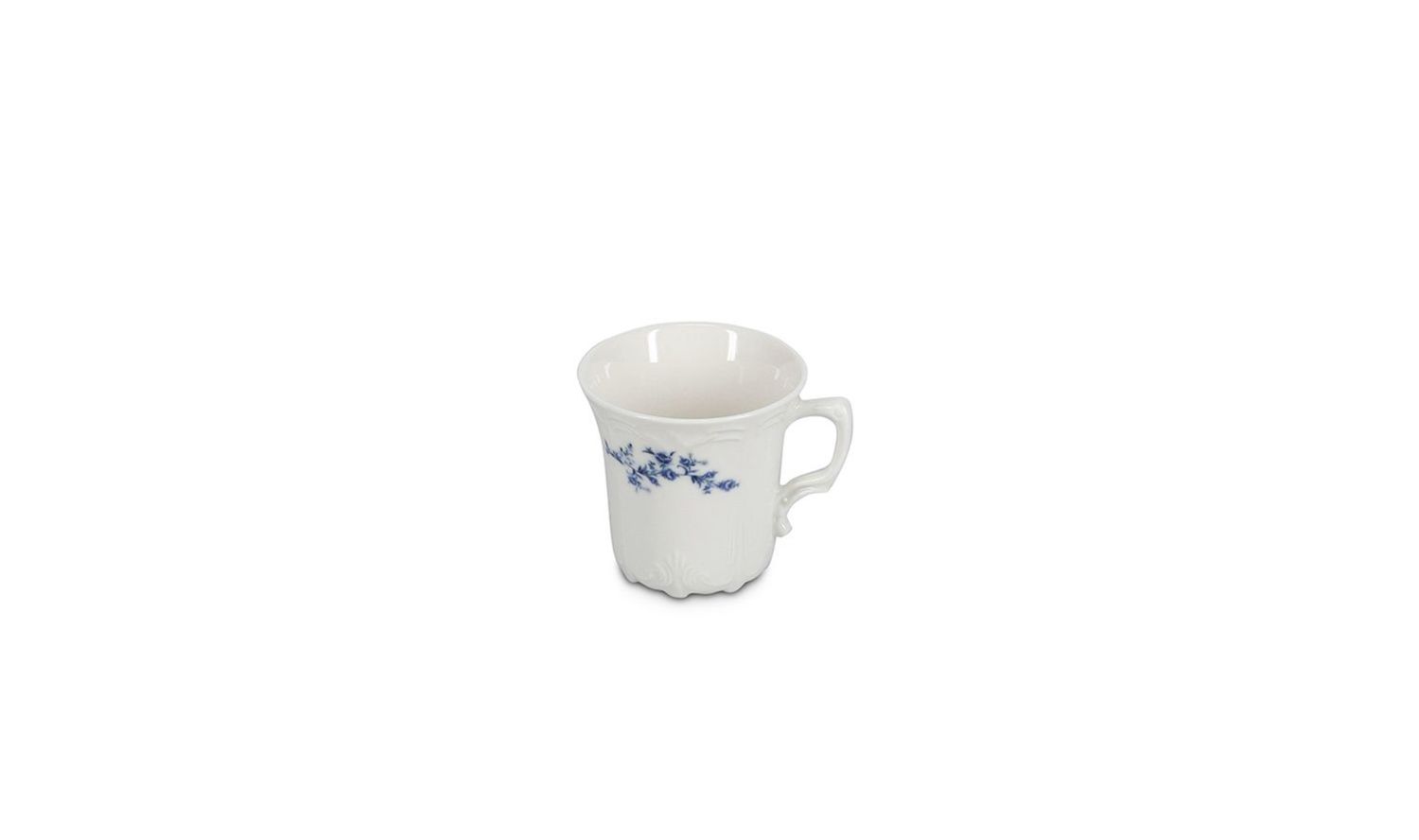 kopje 20CL Blauwe Bloem Retro