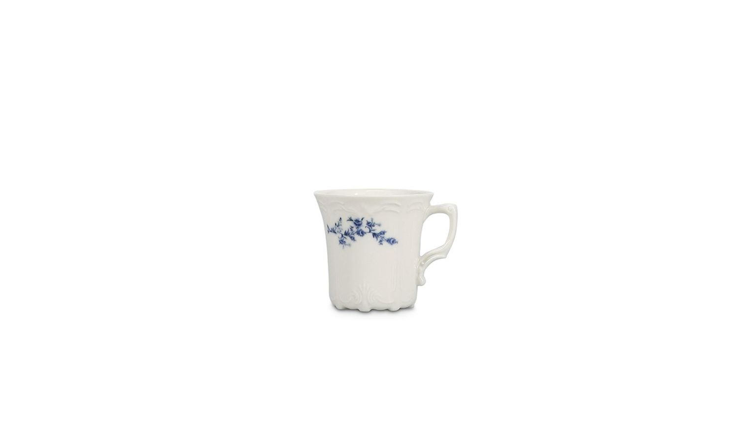 kopje 20CL Blauwe Bloem Retro