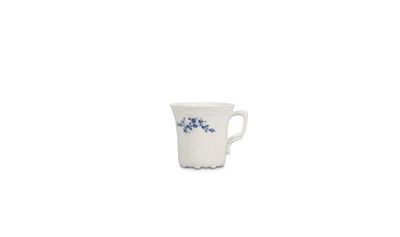 kopje 20CL Blauwe Bloem Retro