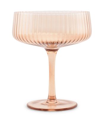 S|P Collection Champagneglas 23cl coupe amber Ray - set/4