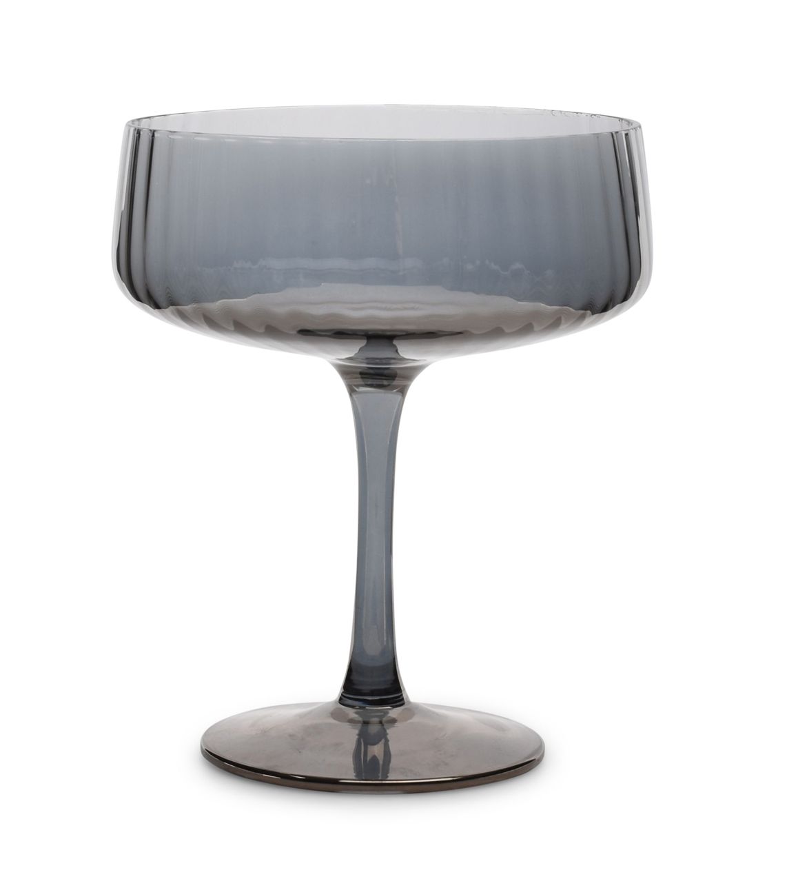 S|P Collection Champagneglas 23cl coupe smoked Ray - set/4