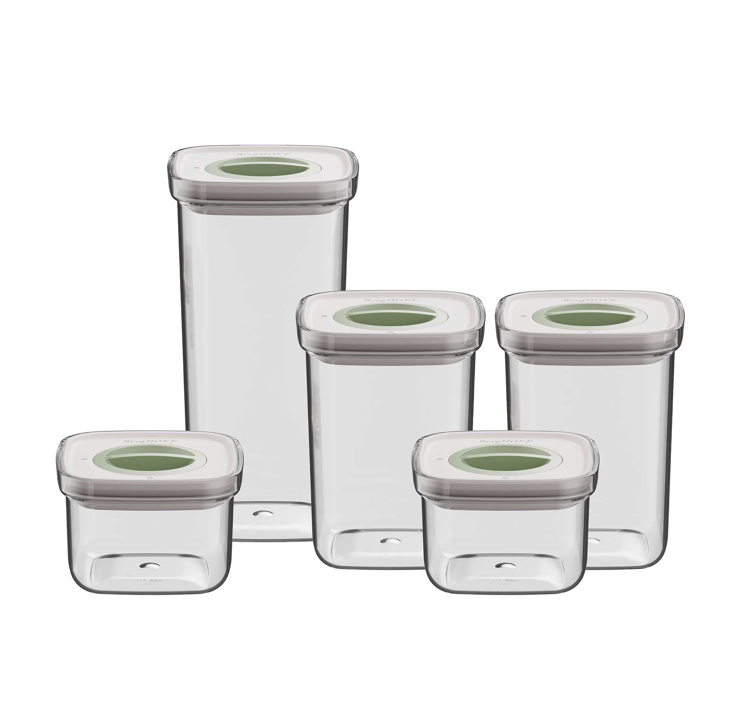 Berghoff LEO 5-delige smart seal voedselcontainer set