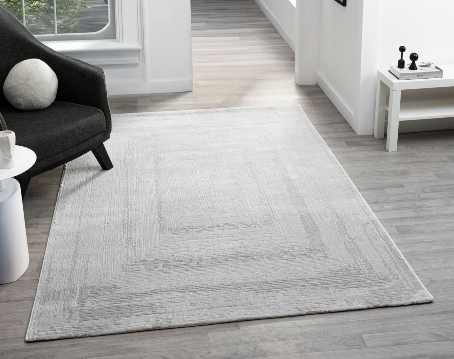 Elyse D278A Grey Tapijt