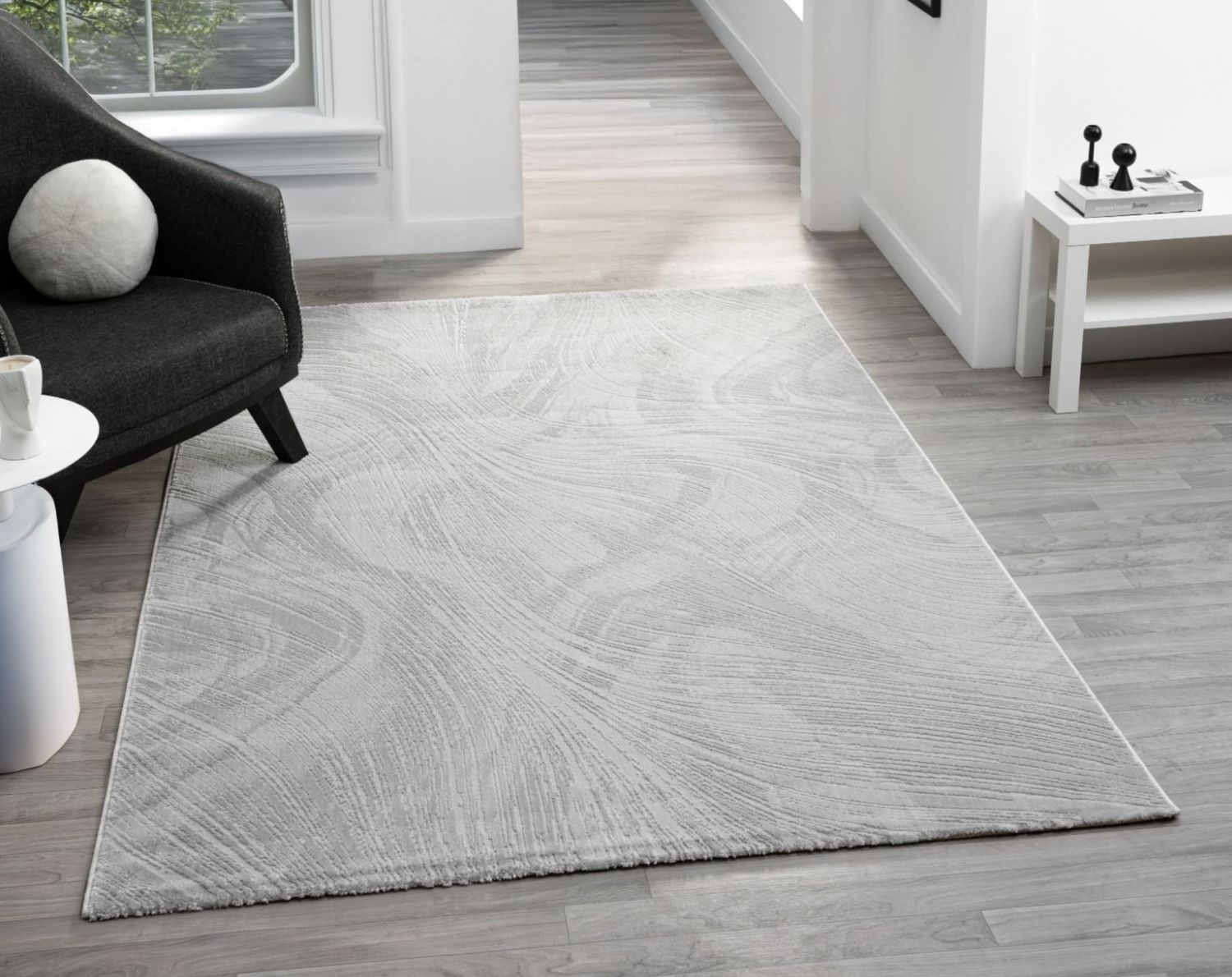 Elyse D474A Grey Tapijt