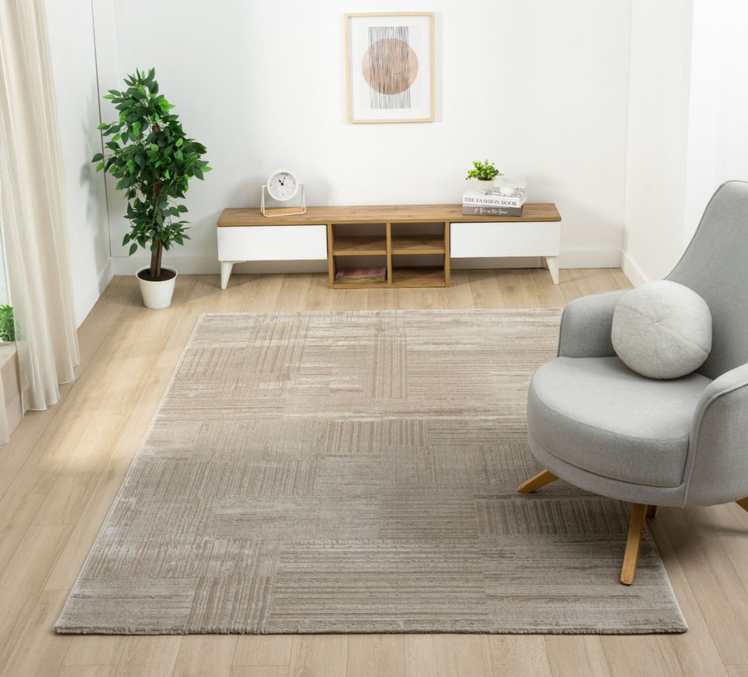 Elyse D474A Taupe Tapijt Elyse D474A Taupe Tapijt