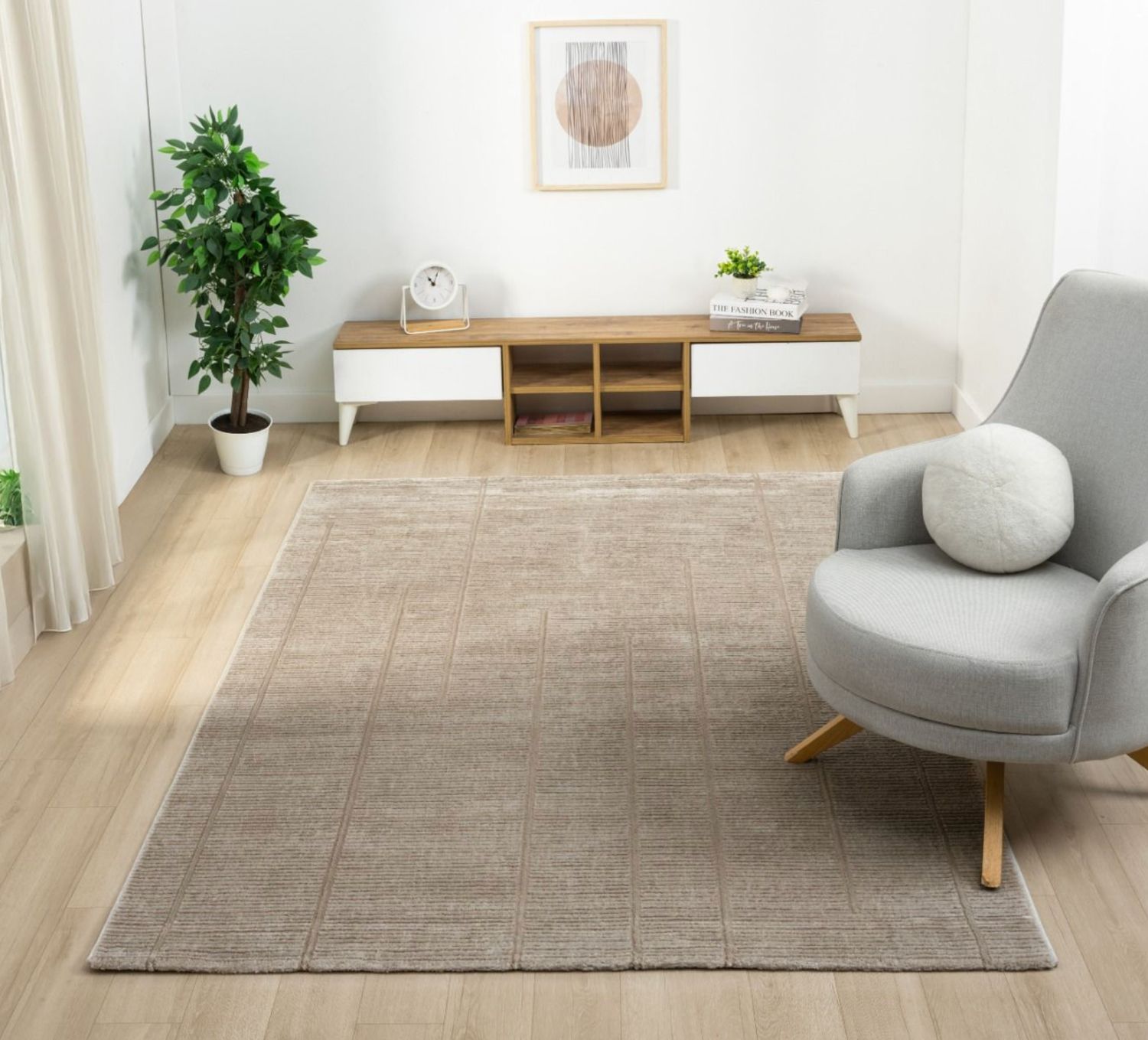 Elyse E150A Taupe Tapijt Elyse E150A Taupe Tapijt