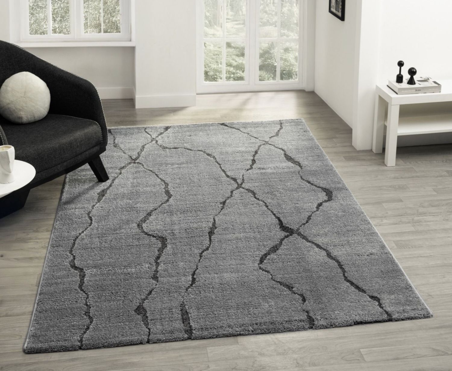 Luna D320A Grey Tapijt