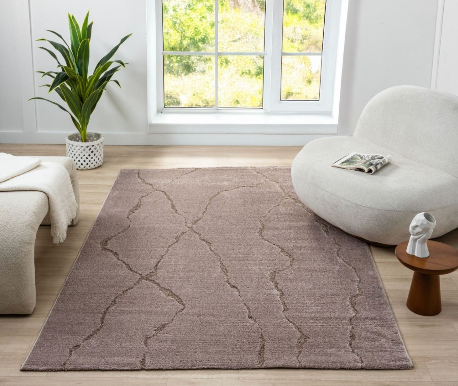 Luna D320A Taupe Tapijt