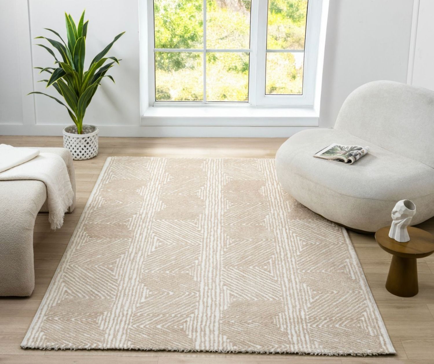 Nova D234A Cream Tapijt