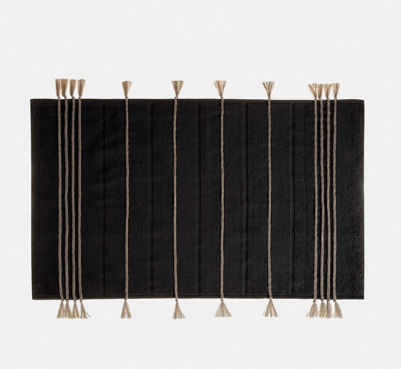 Ecocotton Karnella Badmat 100% Katoen Antraciet 50x80cm