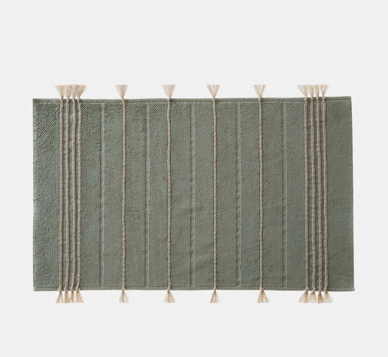 Ecocotton Karnella Bath Mat 100% Organic Cotton Green 50x80 Cm