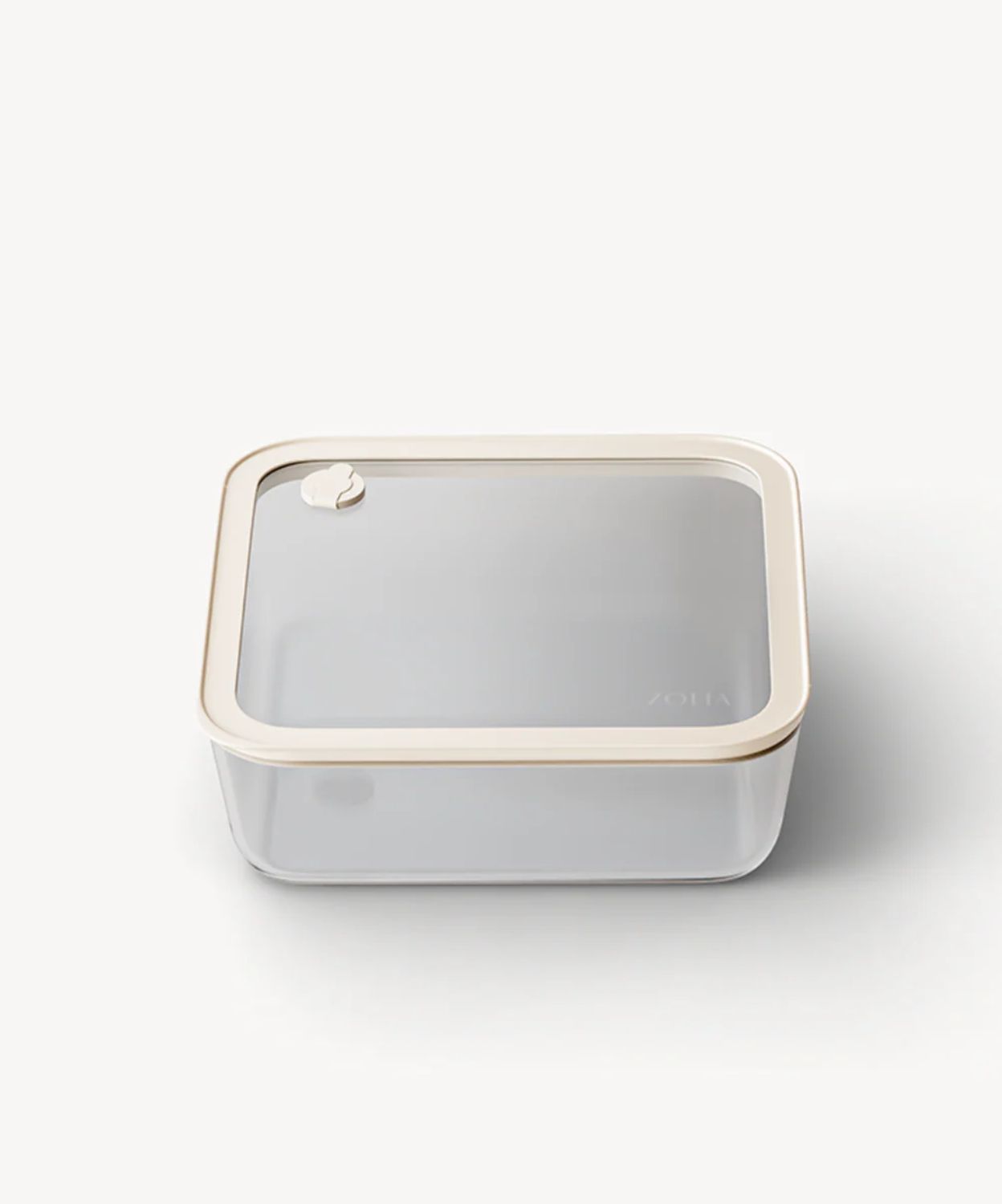 Food storage container 1940 ml beige transparent Food storage container 1940 ml beige transparent
