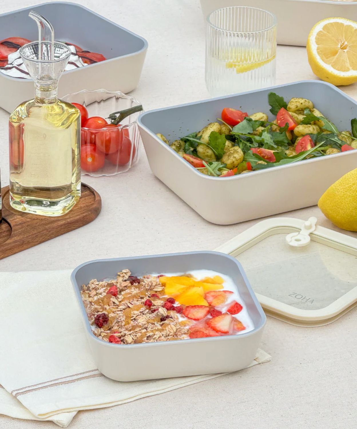 ​600 ml seramik kaplamalı saklama kabı