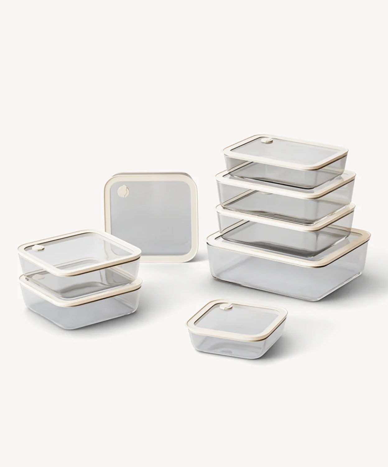 Vershoudbakjes Voordeel bundel transparant 8 stuks