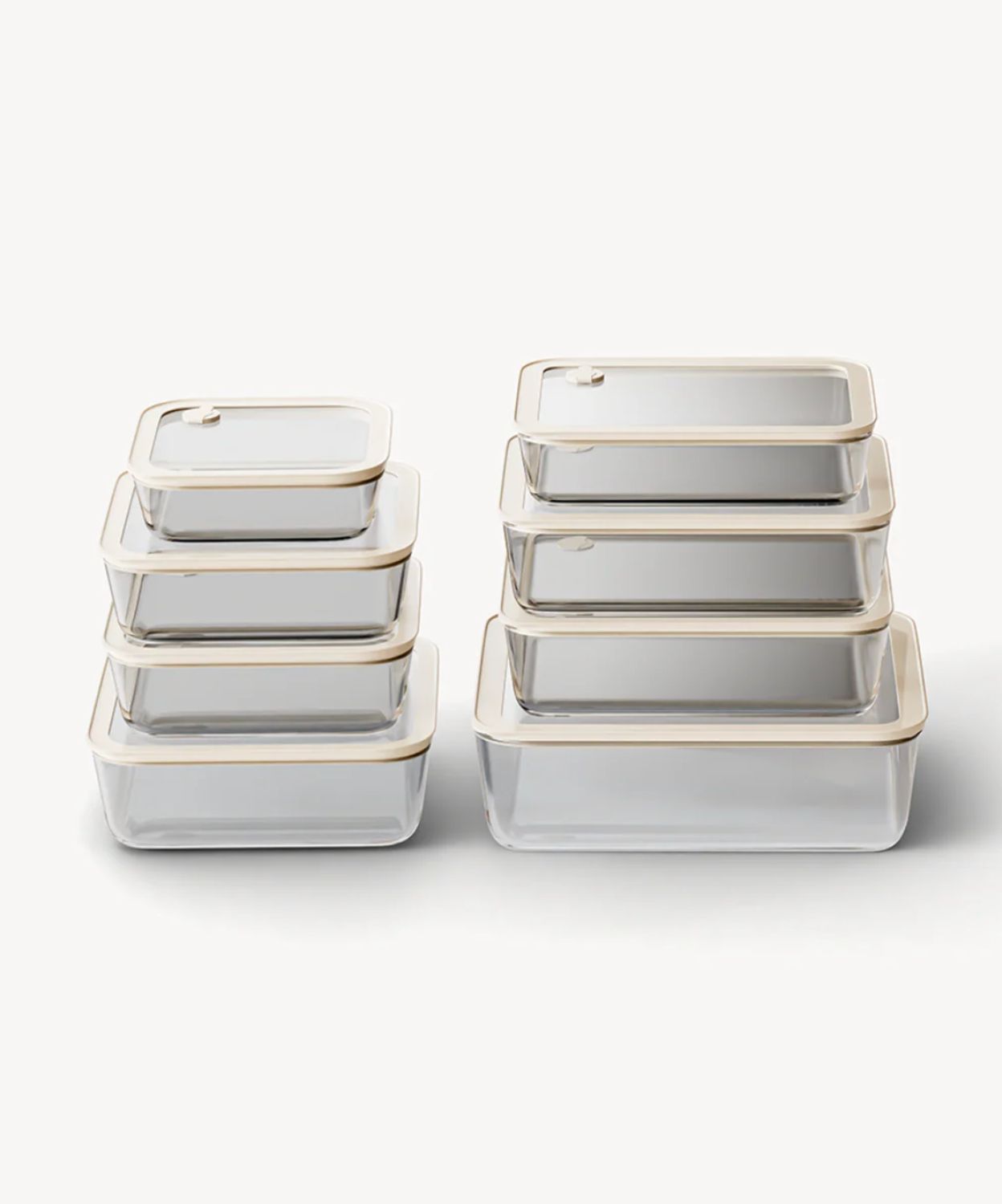 Vershoudbakjes Voordeel bundel transparant 8 stuks