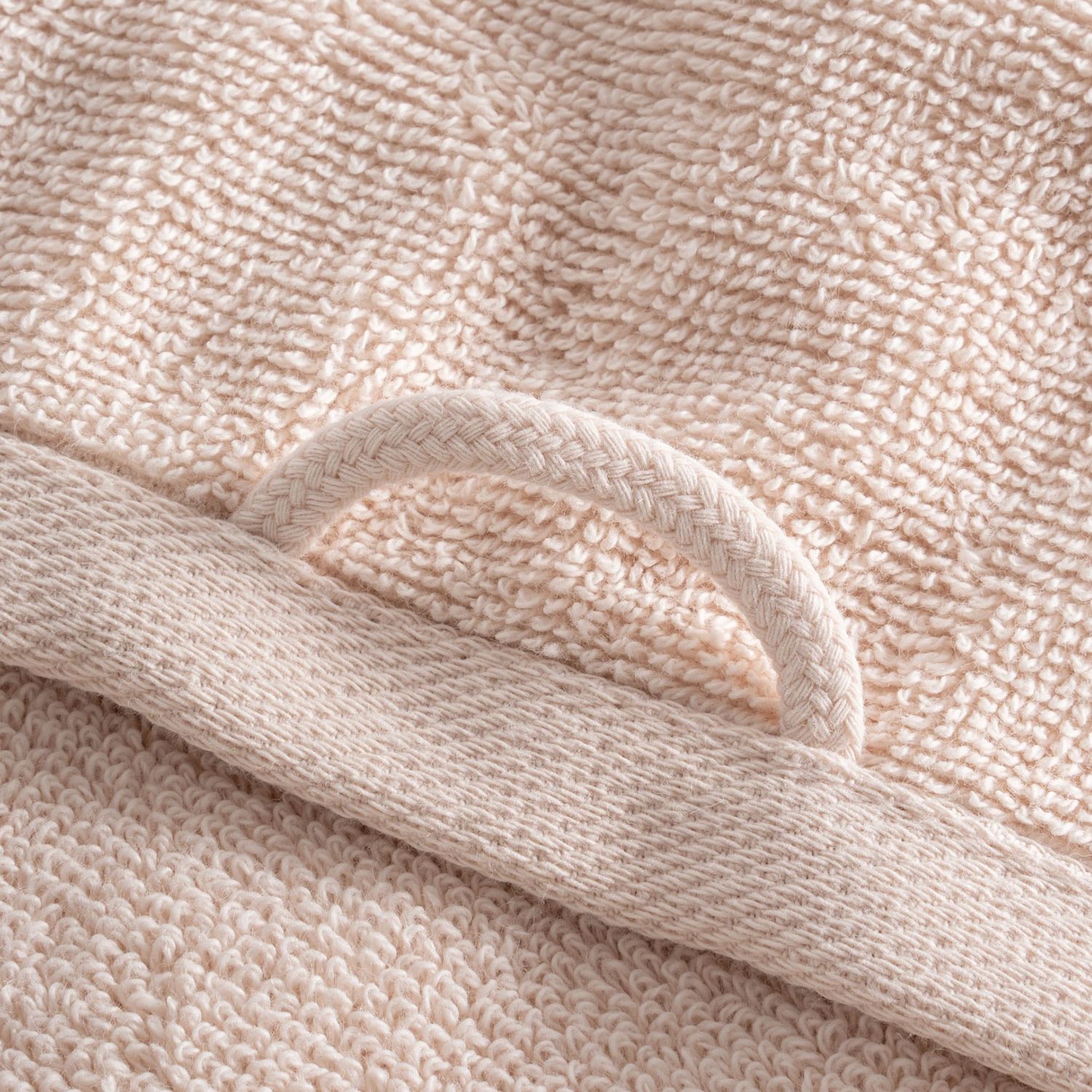 Ecocotton Lara Badlaken Licht Zalm 80x150 cm