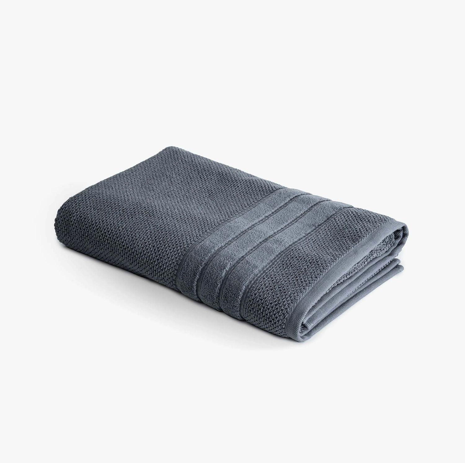 Ecocotton Anna Handdoek 50x90cm Marine-Blauw