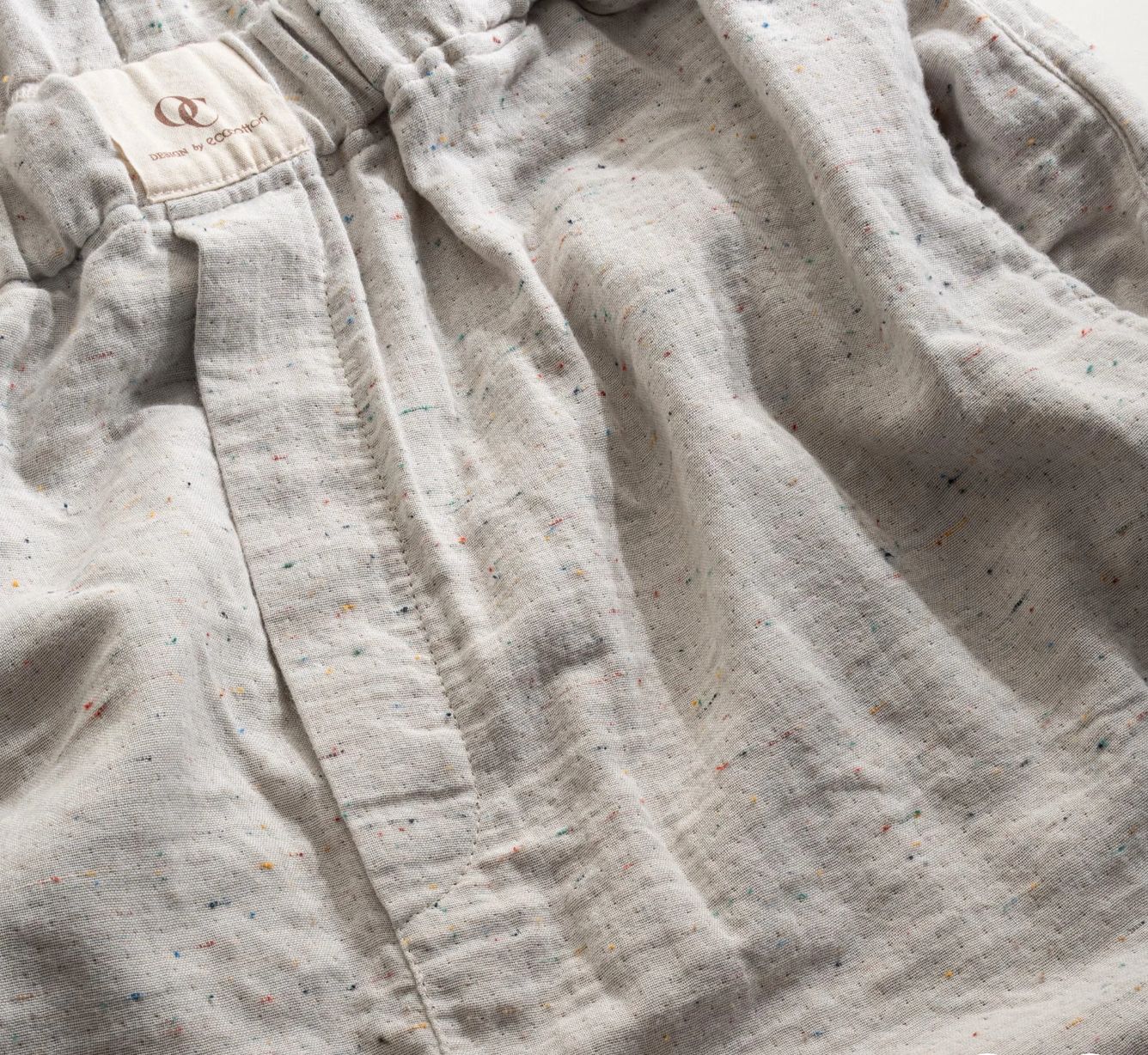 Ecocotton Alinda heren pyjamaset biologisch katoenen mousseline