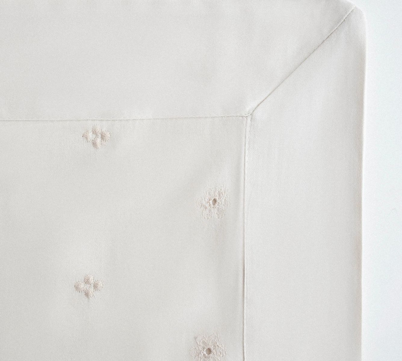 Ecocotton Ahter Kingsize Beddengoed Set Biologisch Katoen Satijn Beige