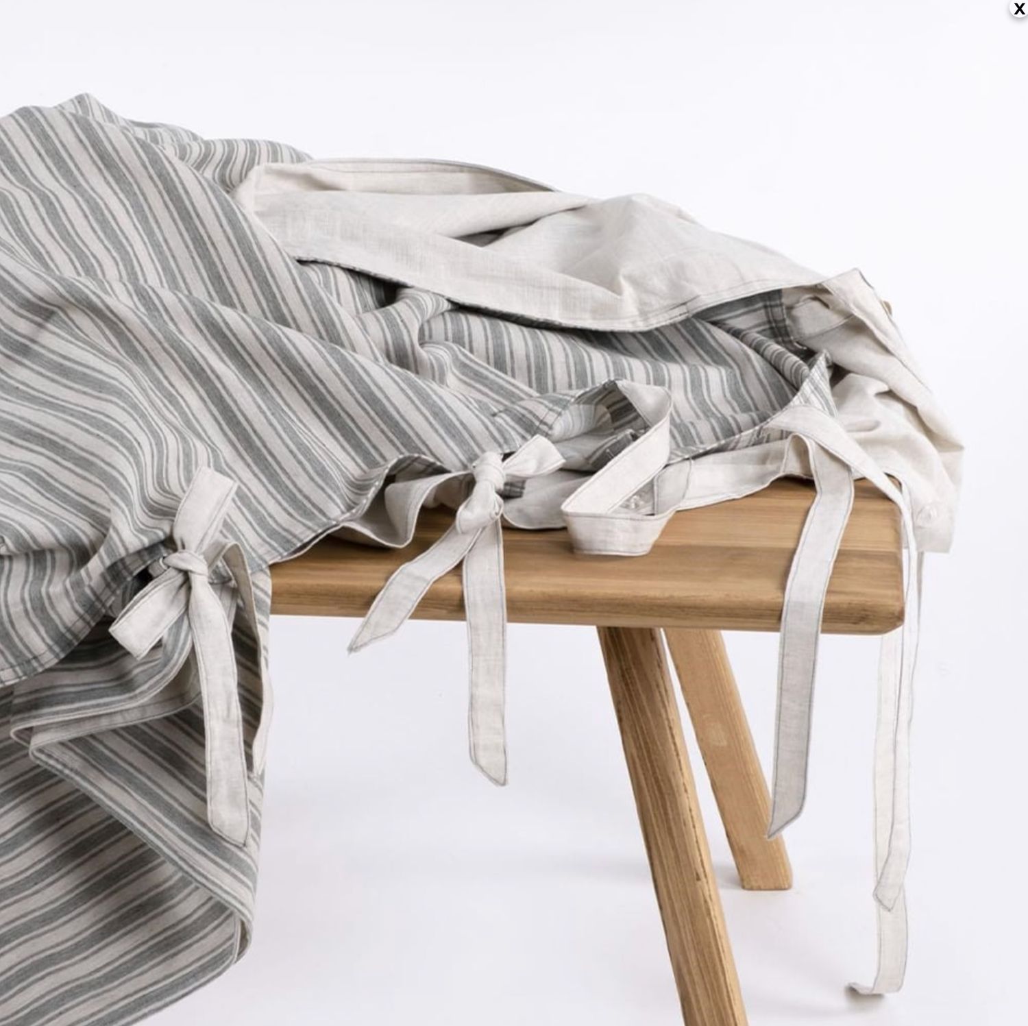 Ecocotton Ala Kingsize Beddengoed Set Biologisch Katoen Linnen Groen