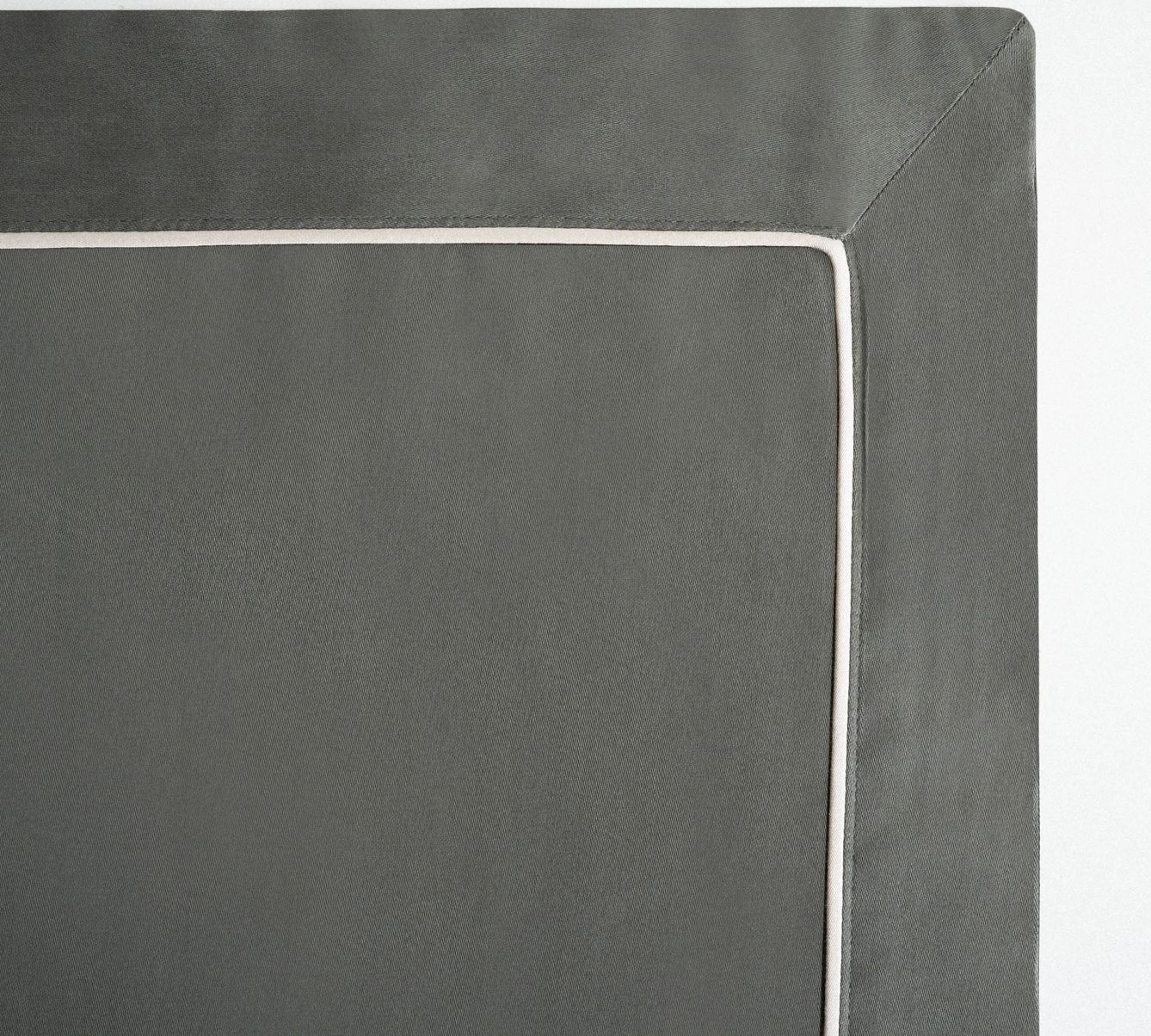 Ecocotton Derin King Size Beddengoed Set Biologisch Katoen Satijn Groen