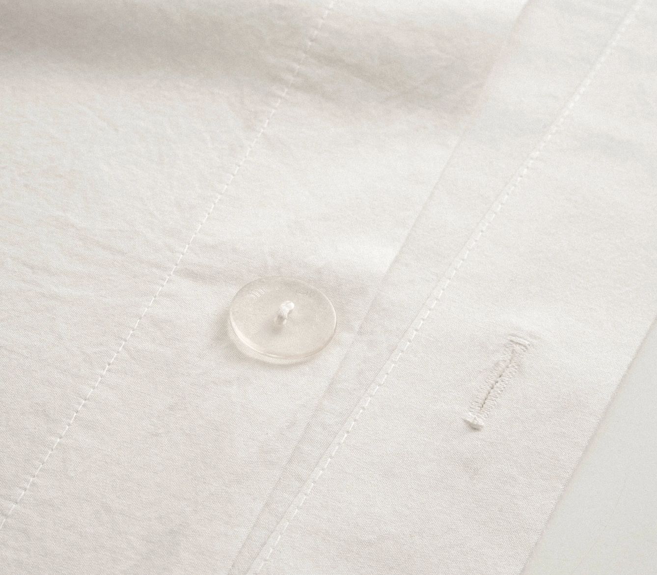 Ecocotton Elsa King Size Beddengoedset Biologisch Katoen Crème