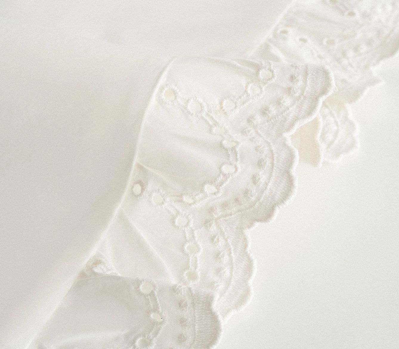 Ecocotton Elsa King Size Beddengoedset Biologisch Katoen Crème