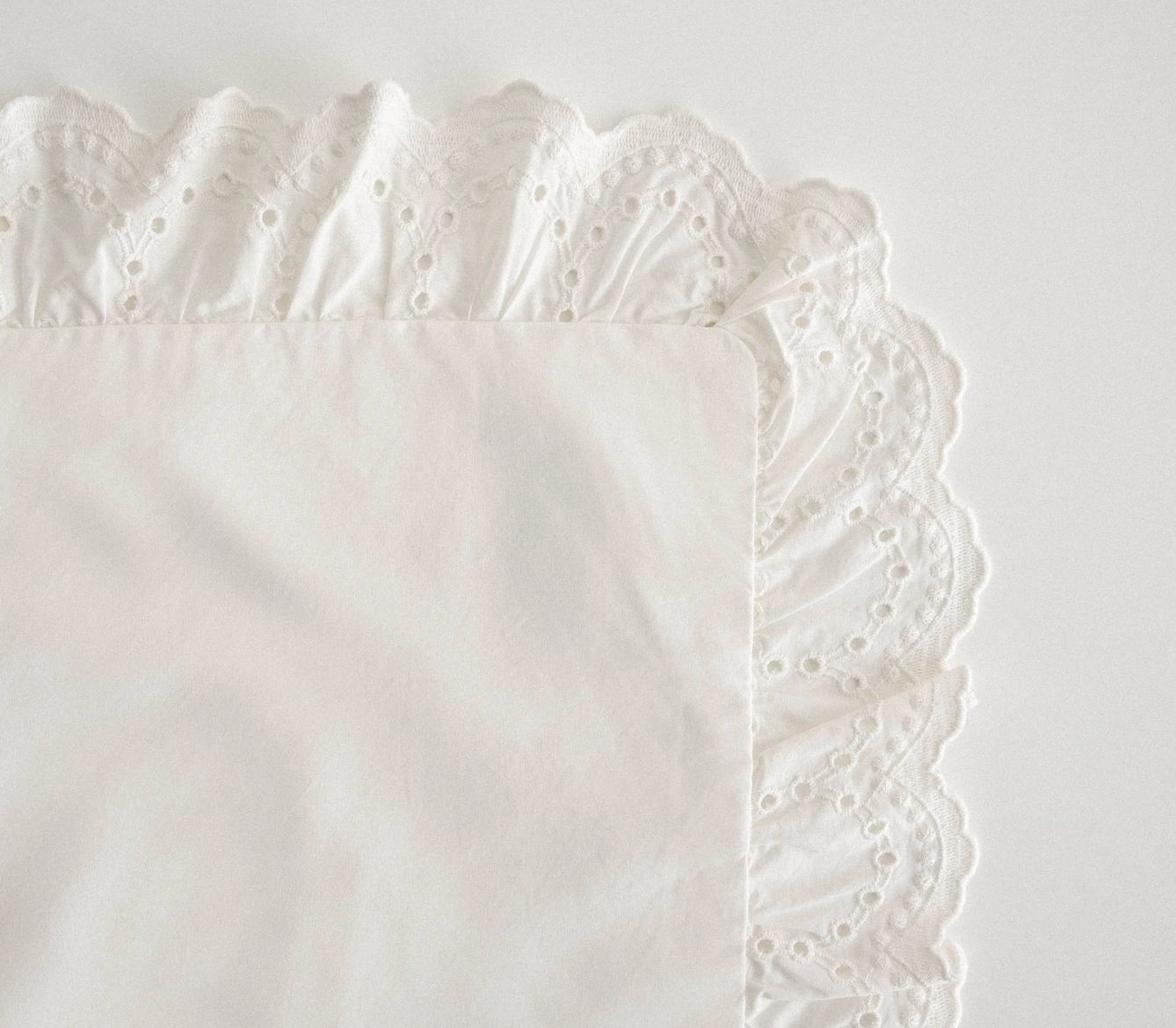 Ecocotton Elsa King Size Beddengoedset Biologisch Katoen Crème