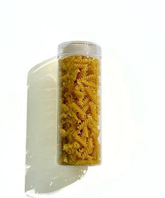 Glazen Voorraadpotten set van 2 rond 1500 ml