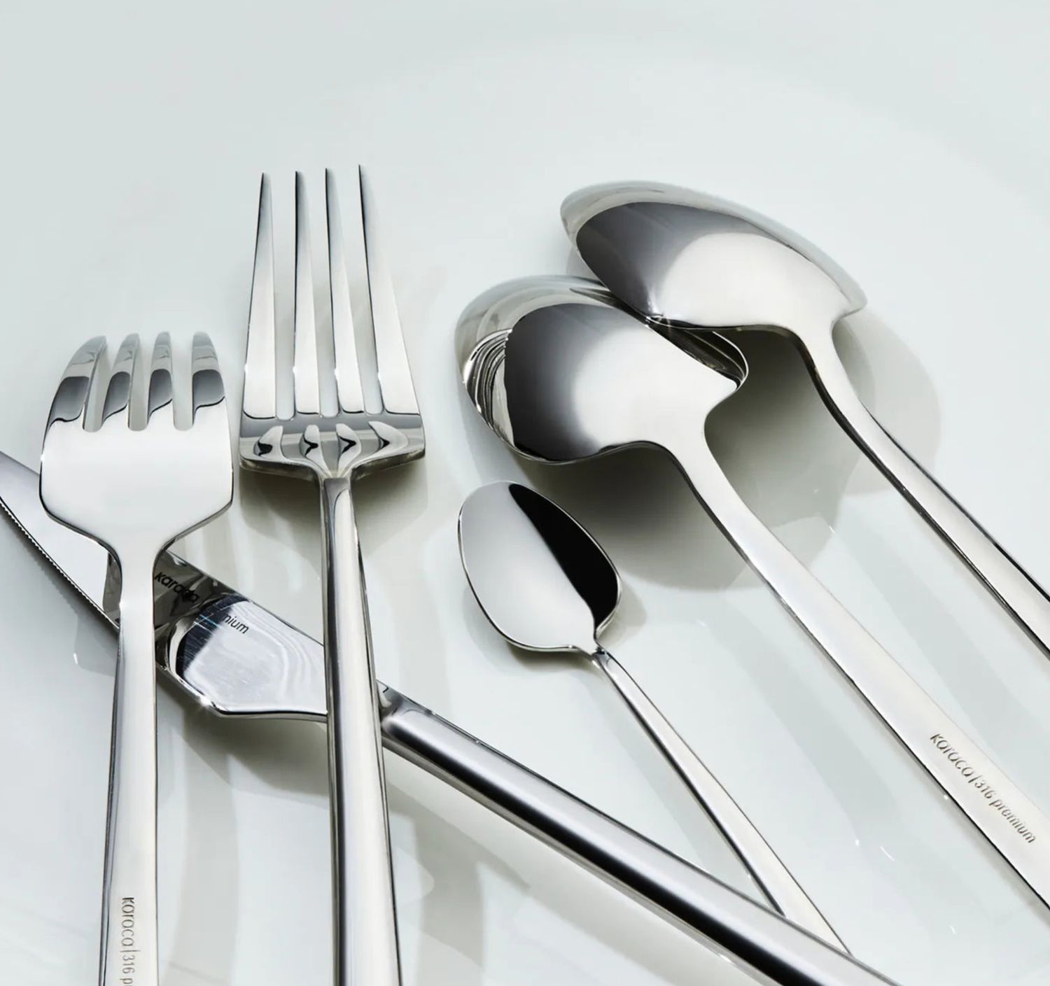 Karaca Stark 84 Piece 12 Person 316+ Premium Cutlery Set