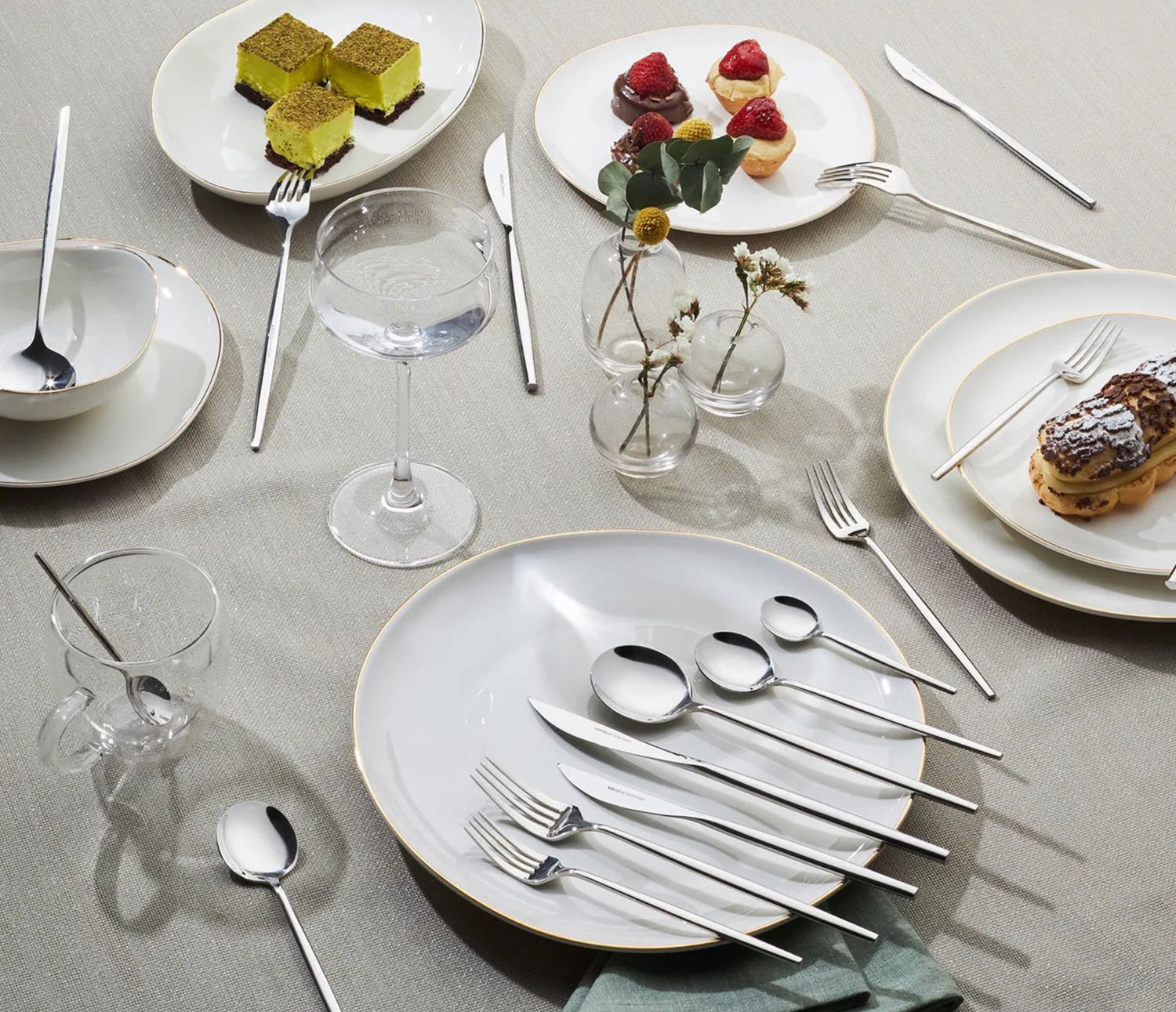 Karaca Mild 84 Delig 316+ Premium Bestek Set voor 12 Personen