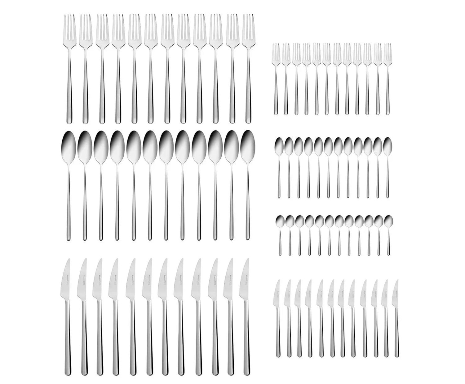 Karaca Boreas 12-persoons bestekset, 84-delig