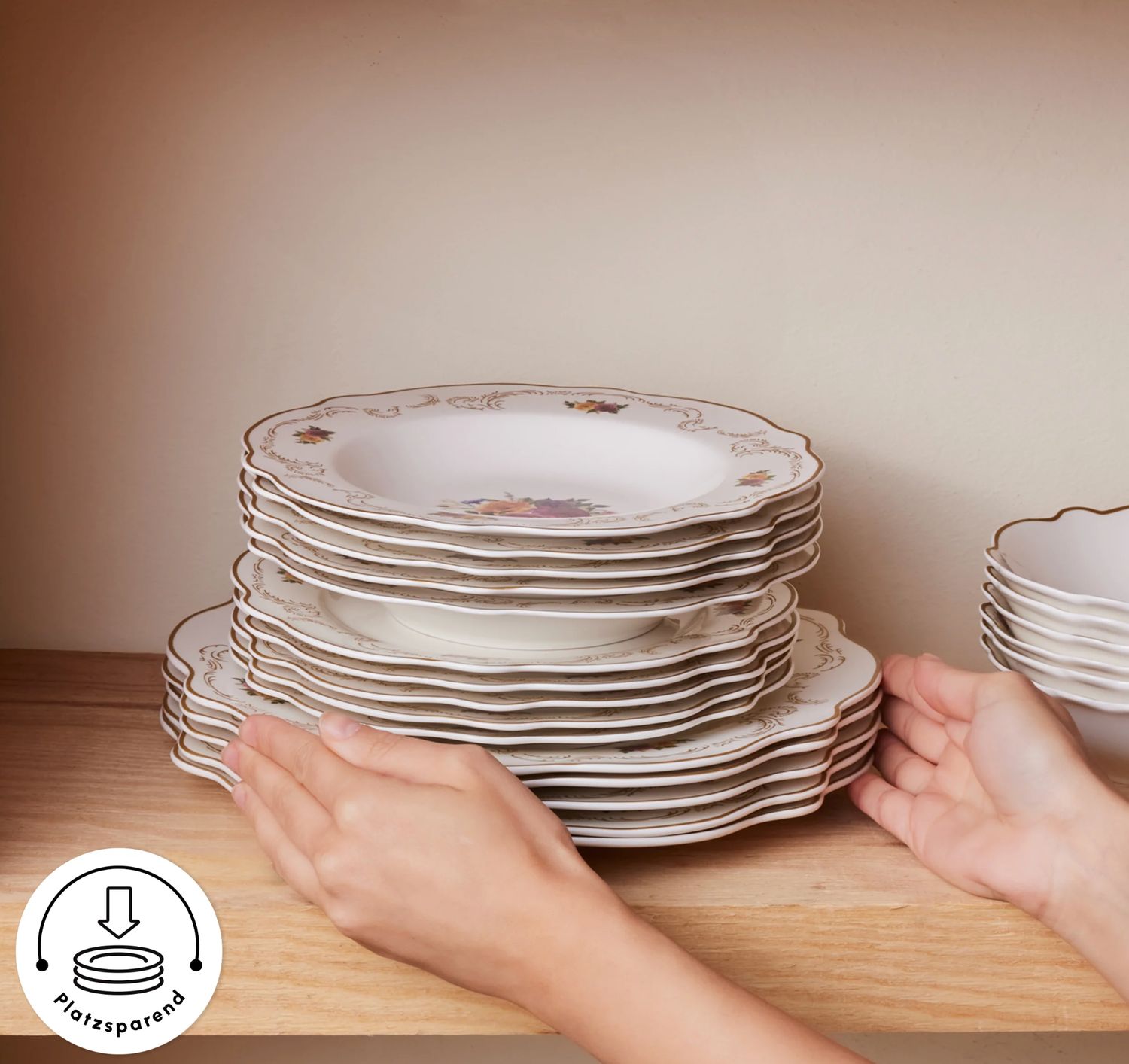 Karaca Antique Porselein 24 Delig 6-Persoons Serviesset Karaca Antique Porselein 24 Delig 6-Persoons Serviesset