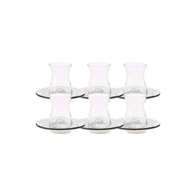 Karaca Face Tea Set for 6 Persons