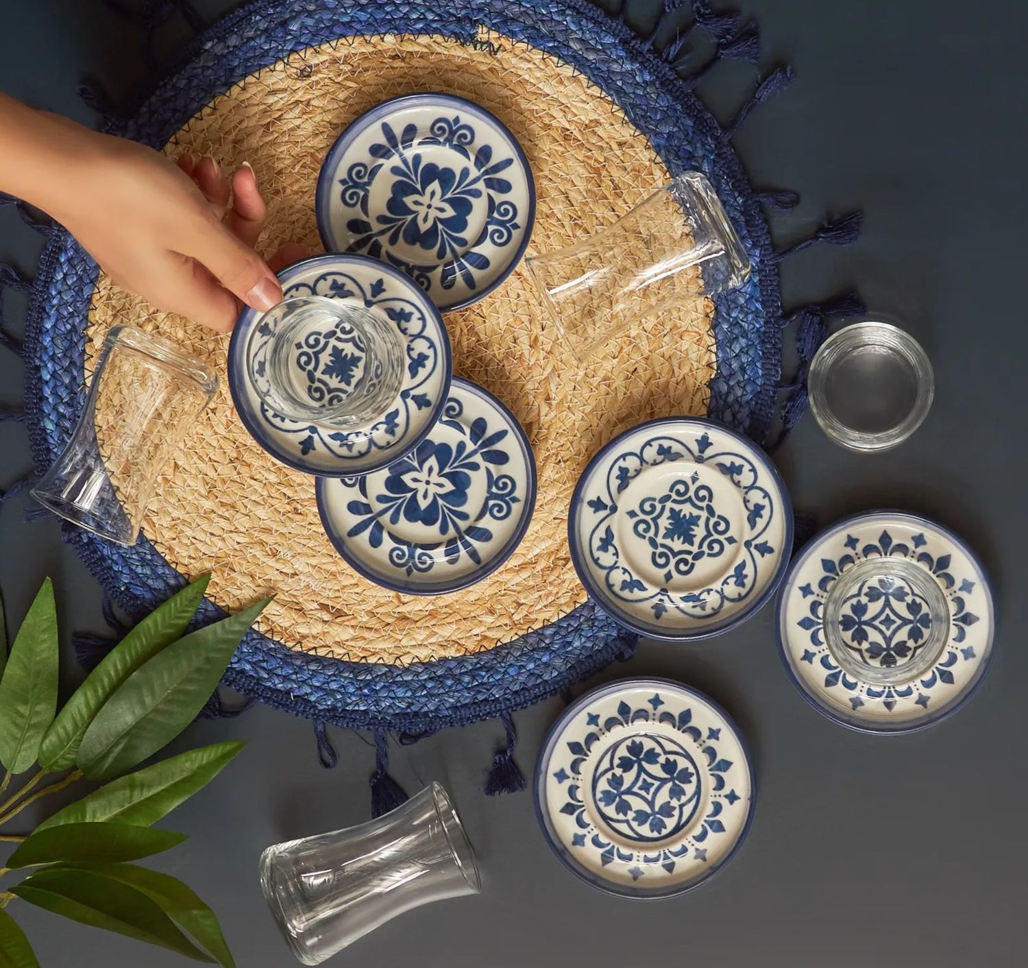 Karaca Zeher 12 Pieces Tea Set