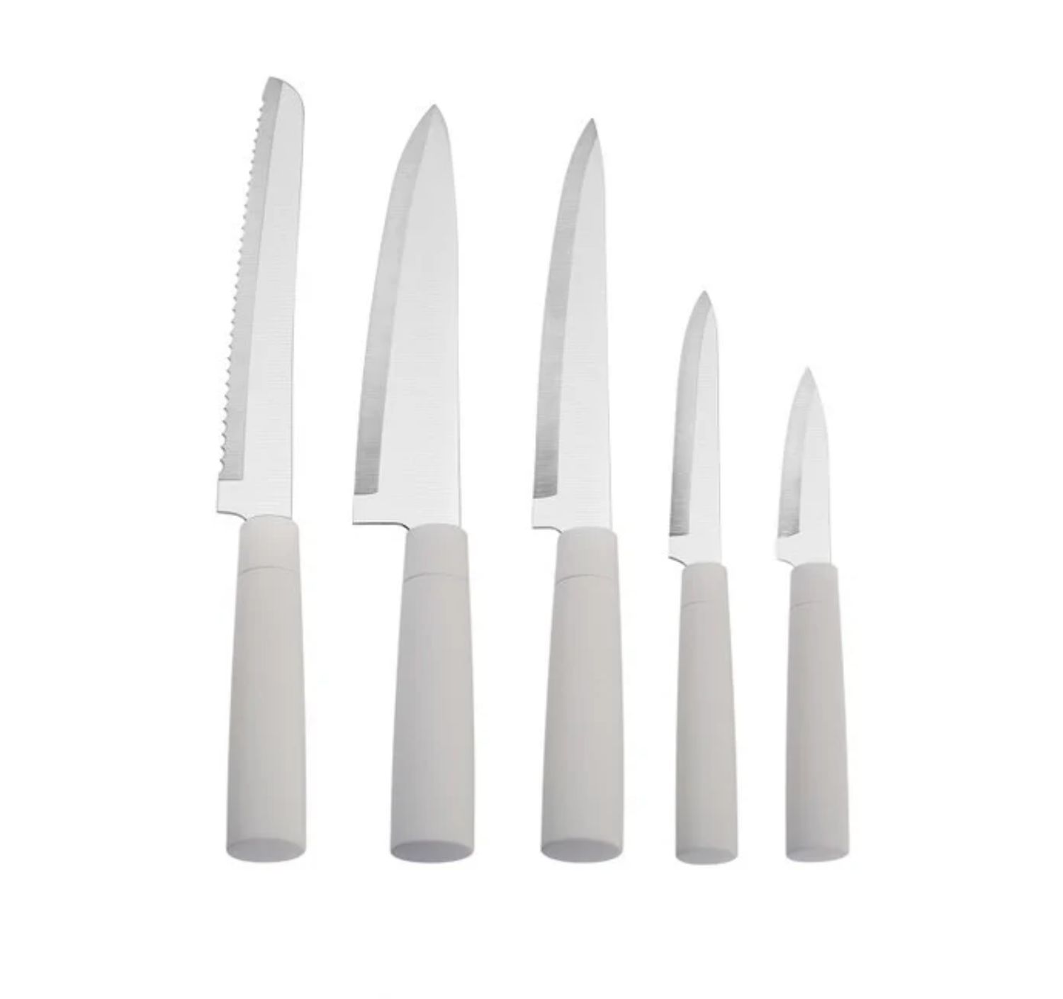 Karaca Burby 14-delige messen en keukengerei set | creme