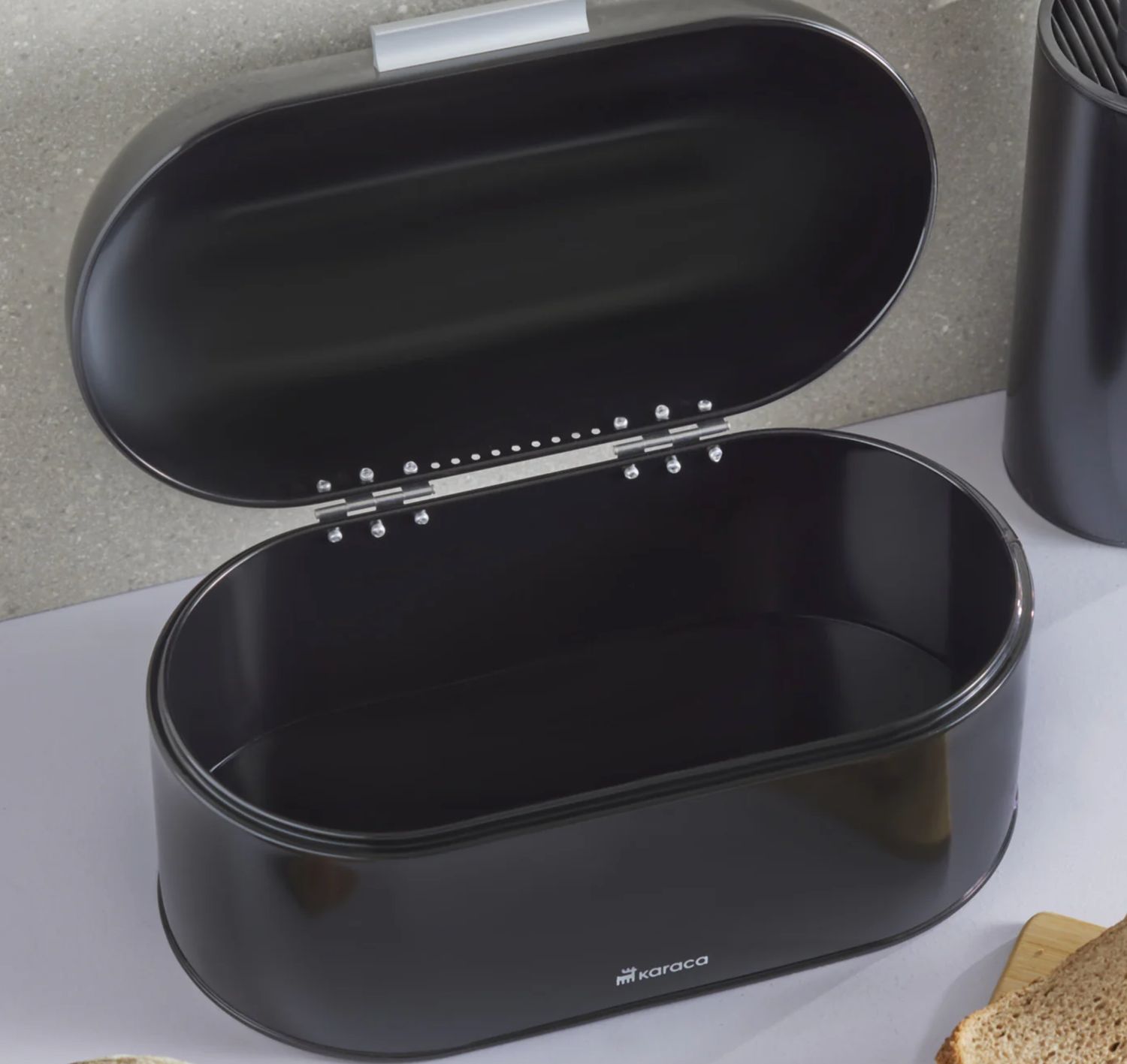 ​Karaca Dustin Broodtrommel Zwart