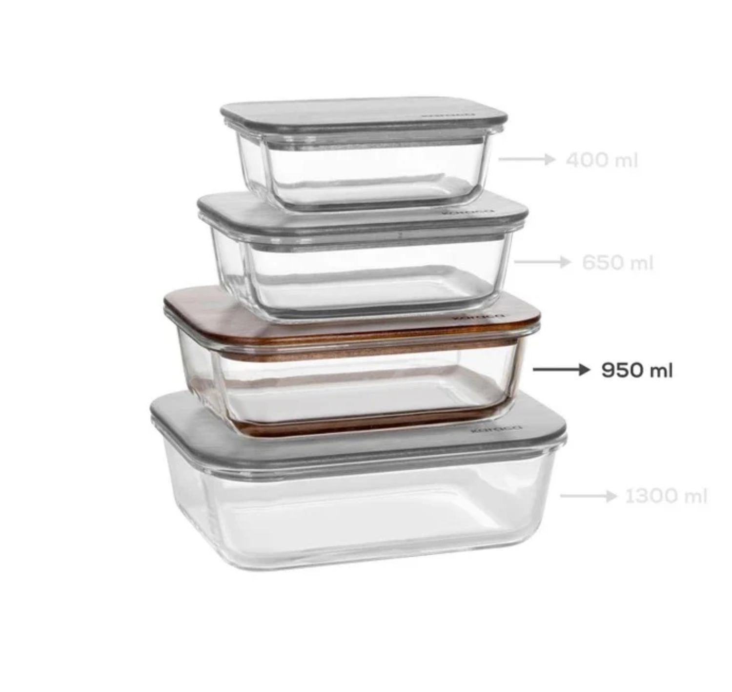 Karaca Acacia Vershoudbakje, 950 ml