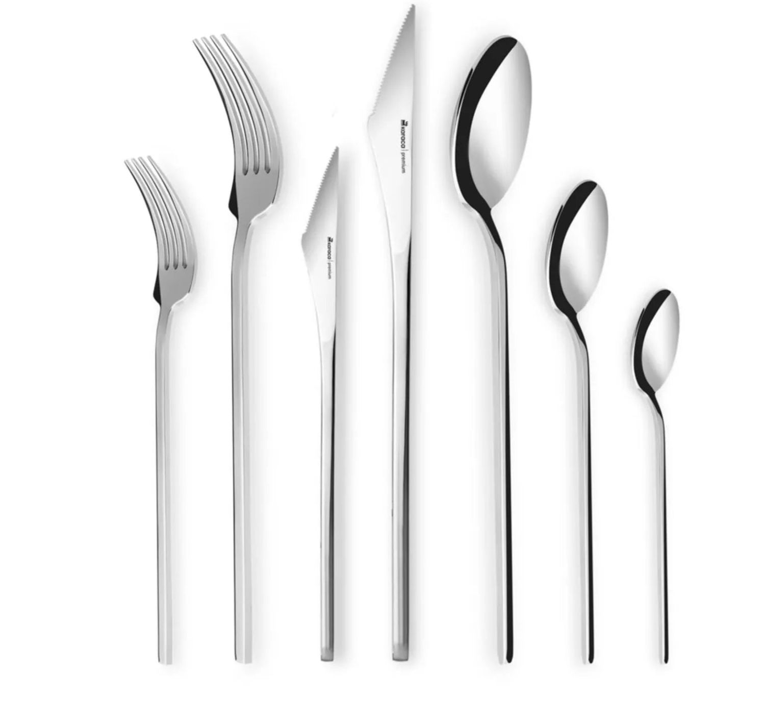 Karaca Look 316+ Staal 84 Delige 12 Persoons Premium Bestekset Karaca Look 316+ Staal 84 Delige 12 Persoons Premium Bestekset