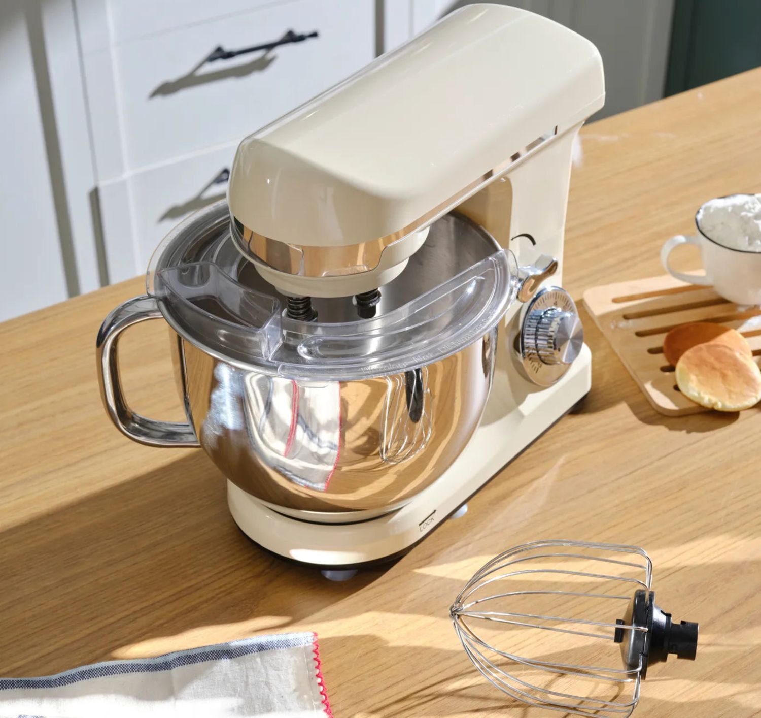 Karaca Blendburst Staande Mixer, 5.7L, 1400W, Iconic Beige