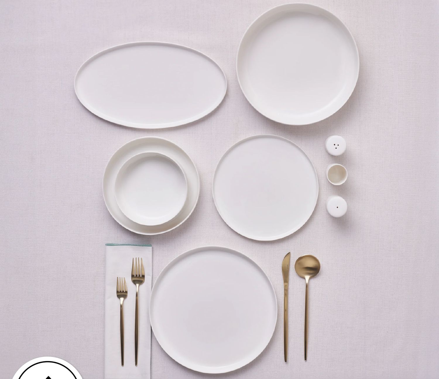 Karaca Earth Collection Matte Glaze 55-delige 12-persoons serviesset