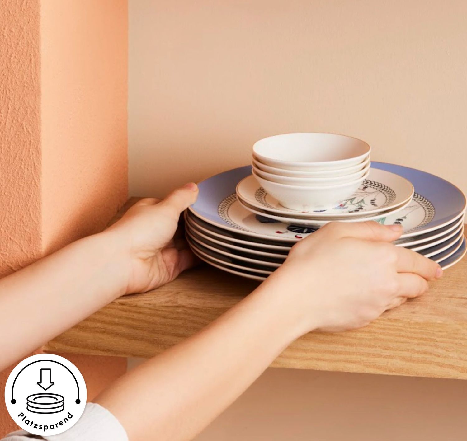 Karaca Blue Clove 26-delige ontbijtset voor 6 personen Karaca Blue Clove 26-delige ontbijtset voor 6 personen