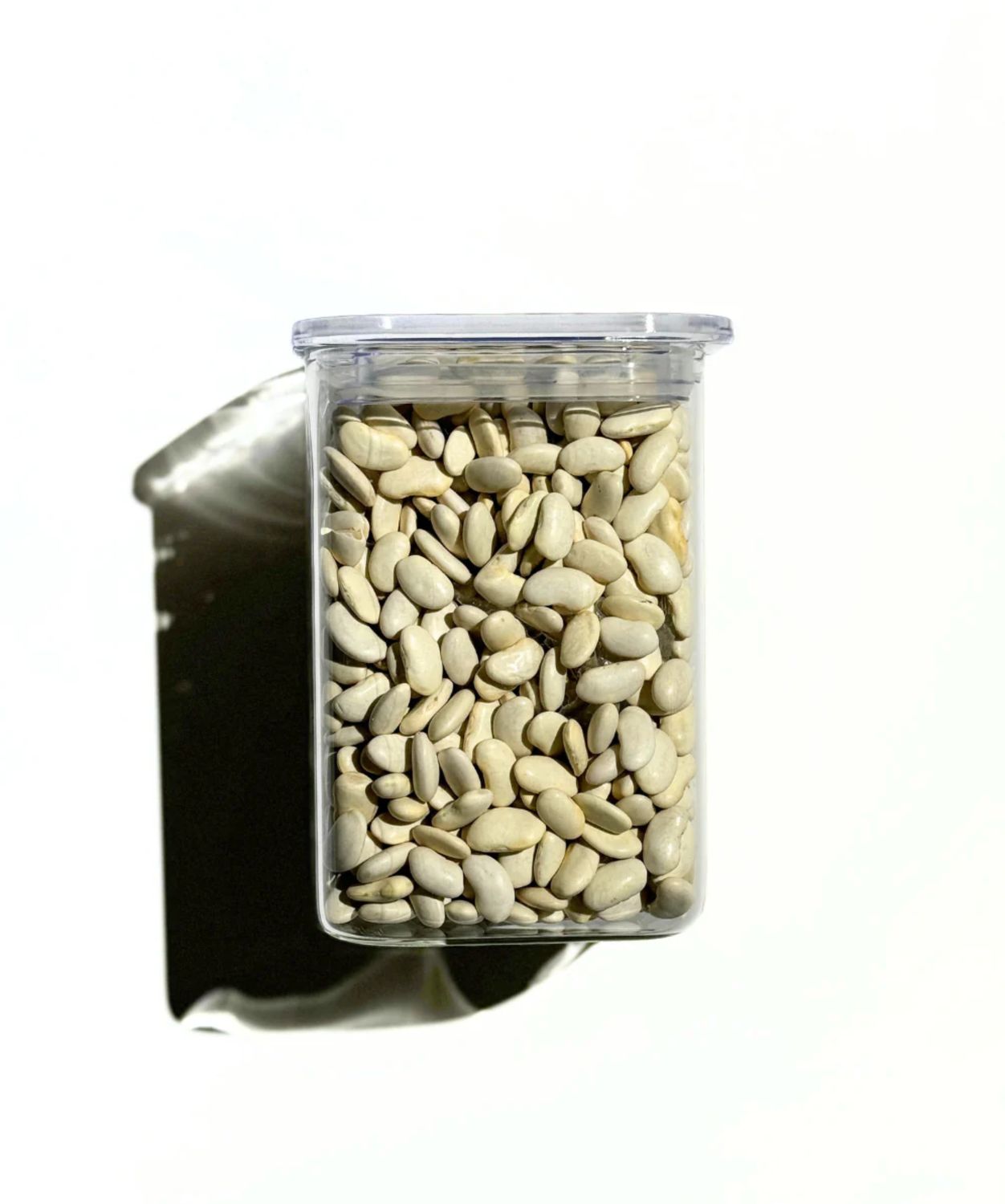 Glazen Voorraadpotten vierkant 1100 ml Glazen Voorraadpotten vierkant 1100 ml