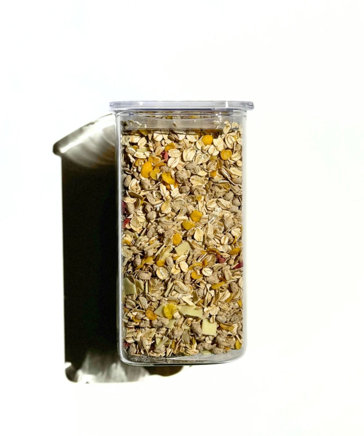 Glazen Voorraadpotten vierkant 1400 ml