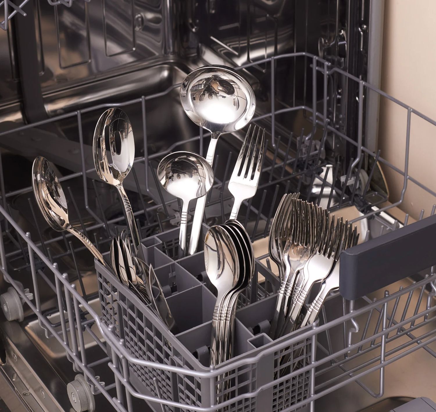 Karaca Nil Elegance Bestekset voor 12 Personen, 91-delig, Zilver