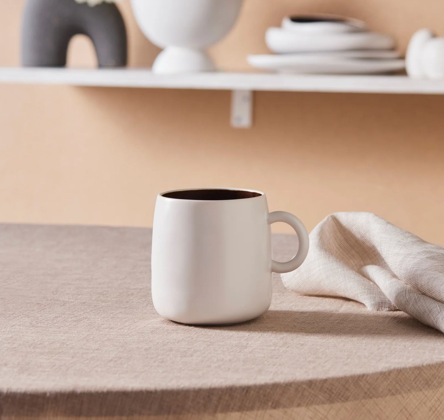 Karaca New White Galactic 400 ml Mok Karaca New White Galactic 400 ml Mok